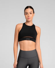 Top Sin Mangas Mujer Oliver Sportfitness Negro