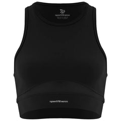 Top Sin Mangas Mujer Oliver Sportfitness Negro