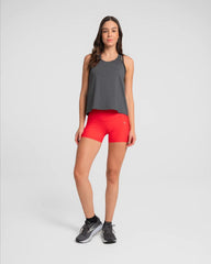 Camiseta Manga Sisa Mujer Limit Sportfitness Negro