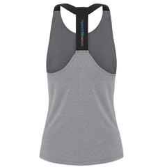 Camiseta Manga Sisa Mujer Limit Sportfitness Gris