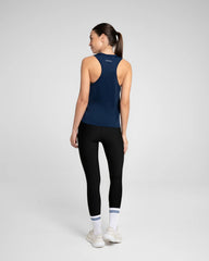 Camiseta Manga Sisa Mujer Hill Sportfitness Navy