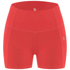 Short Corto Mujer Vibrant Sportfitness Rojo