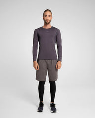 Camiseta Manga Larga Hombre Summit Sportfitness Gris