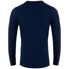 Camiseta Manga Larga Hombre Summit Sportfitness Navy
