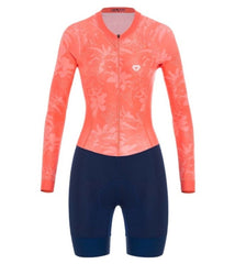 Enterizo de Ciclismo Mujer GW Fundamental Coral