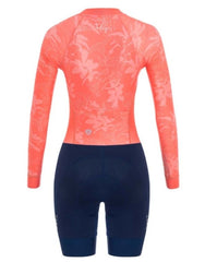 Enterizo de Ciclismo Mujer GW Fundamental Coral