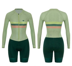 Enterizo Ciclismo GW M/L Mujer Sense Sea Verde