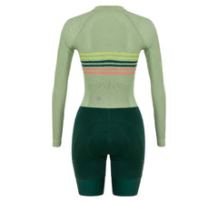 Enterizo Ciclismo GW M/L Mujer Sense Sea Verde