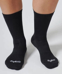 Medias de Ciclismo Cortas Safetti Basic Black
