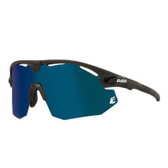 Gafas de Ciclismo EASSUN MATT BLK-SH.BLK/Blue Revo LENS