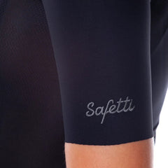 Jersey Ciclismo Safetti M/C Super Slim Verona Mujer Nero