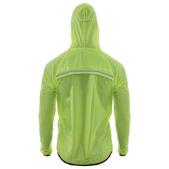 Chaqueta Ciclismo Hombre GW Rain Block Amarillo