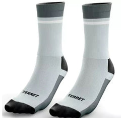 Medias Ciclismo Terret de Compresión Lightning Double Gray