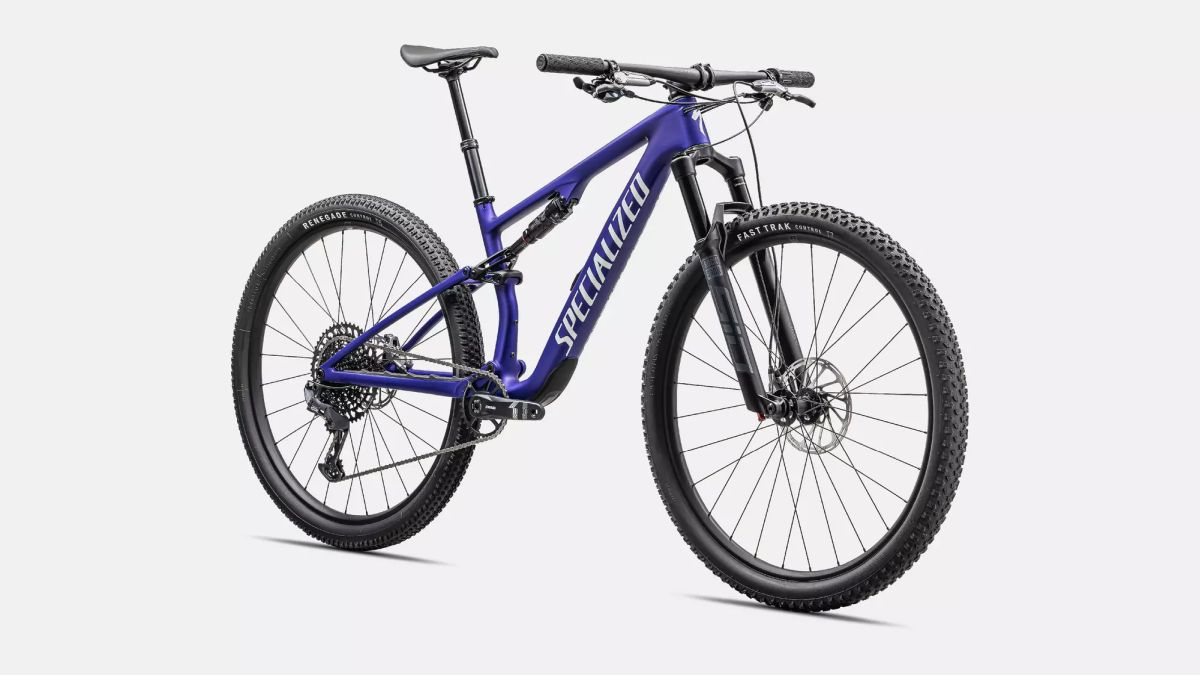 Bicicleta MTB Specialized Epic 8 Comp Satin Met/Sapphire Wte Bicicleta MTB Specialized Epic 8 Comp Satin Met/Sapphire Wte