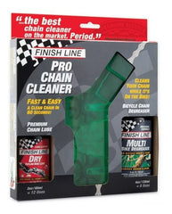 Kit Limpiador Cadena + Aceite Finish Line 2oz + Desengra