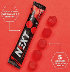 Gomas Next Masticables 16gr Guarana y Vitaminas