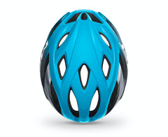 Casco de Ciclismo Met Idolo Cyan Black/Glossy