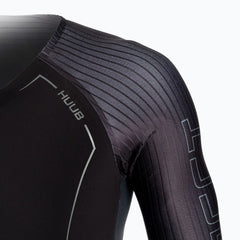 Enterizo Triatlón Hombre Huub Anemoi Aero + Bonded Neg/Bco