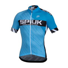 Jersey Spiuk M/C Performance Hombre Azul/Blanco T.L