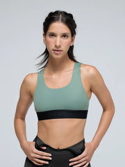 Top Givelo Mujer Olive Green