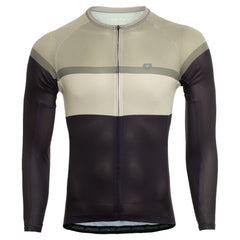 Jersey Ciclismo M/L Hombre GW Retro Block Gris