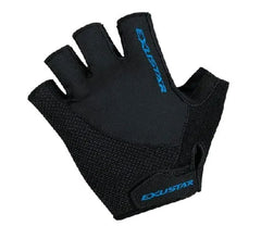 Guantes de Ciclismo Exustar DC Velcro Negro/Azul