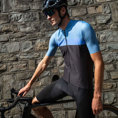 Jersey Ciclismo Bioracer Icon Hombre Block Pacific Blue