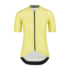 Jersey Ciclismo Bioracer Icon Mujer Op Art Lemon