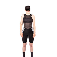 Jersey Ciclismo M/S Bioracer Interior Bit Map Mujer Black