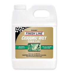 Lubricante Cadena Cerámico Finish Line Wet Humedo 32 Oz