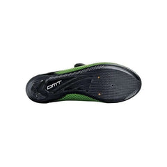 Zapatilla Ciclismo Ruta Dmt KT4 Negro/Verde Fluo