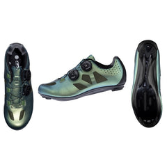 Zapatilla Ciclismo Ruta GW Dark Side R16026 Verde