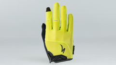 Guantes mujer Body Geometry Dual-Gel Long Finger Verde Fluro