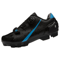 Zapatilla Ciclismo MTB GW WARRIOR M12025H NEGRO/AZUL