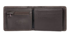 Billetera Quiksilver Mack Chcocolate Brown