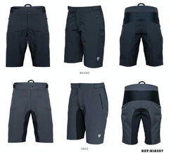 Pantalóneta Ciclismo C/T Hombre GW Leisure Gris