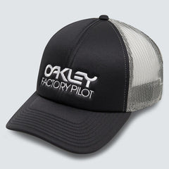 Gorra Lifestyle Oakley Factory Pilot Trucker Hat Negra