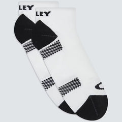Medias Deportivas Oakley Ellipse Acanalados Blancas