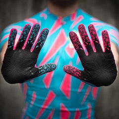Guantes Ciclismo Supacaz Dedo Largo Negro