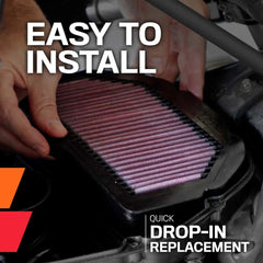 Filtro de Aire K&N Moto Honda CRB 650r/ABS