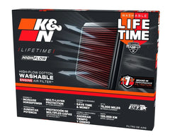 Filtro de Aire K&N Honda X-ADV 745cc 2017/19 de Alto Flujo