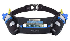 Cinturón De Hidratación Fitletic 16oz Hidra Negro/Azul