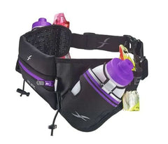Cinturón De Hidratación Fitletic 16oz Hidra Negro/Purpura