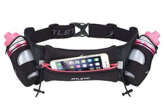 Cinturón De Hidratación Fitletic 16oz Hidra Negro/Rosa