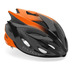 Casco de Ciclismo Rudy Project Rush Black-Orange Shiny