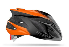 Casco de Ciclismo Rudy Project Rush Black-Orange Shiny