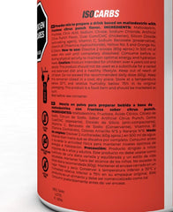 IB Isocarbs Bebida Isotónica 850g/14 Porciones Citrus Punch