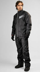 Impermeable FP Storm Moto Negro Liviano PVC