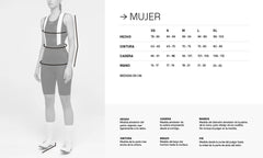 Jersey de Ciclismo M/C Mujer Lock White Mix