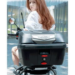 Baúl Maletero Kappa Monolock 32L Negro/Un Casco